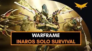 Warframe: Kuva Fortress 1 Hour Solo Survival | Inaros + Amprex + Karyst