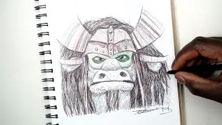 SKETCH SUNDAY #18 How To Draw Kai - Kung Fu Panda 3 - DeMoose Art