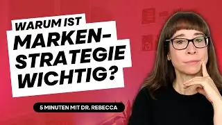 WARUM ist eine MARKEN STRATEGIE wichtig? | 5 Minuten Marketing-Wissen #branding #markenaufbau