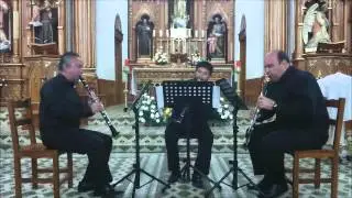 Trio de clarinetas - Jacques Bouffil Op. 7 n. 2 - 1o Movimento - Allegro ma non troppo