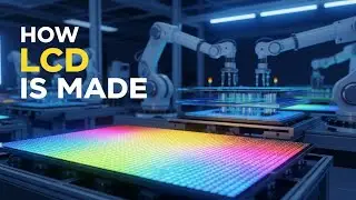How LCD Screens Are Made | Inside Modern LCD Manufacturing Factory | Full Process