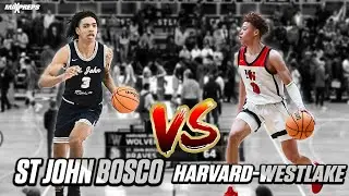 Harvard-Westlake vs St John Bosco in CLOSE CIF Open Division Playoffs Matchup 👀 | HIGHLIGHTS 🎥