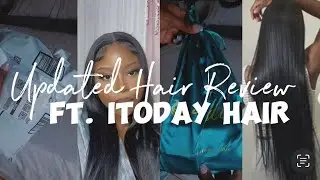 iTODAY amazon hair review update + 30 inch bust down