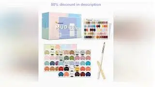 #30 Color Venalisa Mud Painting Gel Set For Nail Art Design 5ml UV LED Soak Off UV Gel Color Gel Na