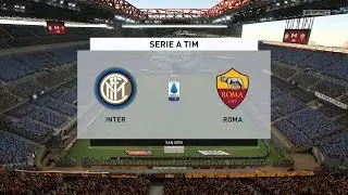 FIFA 20 | INTER MILAN vs AS ROMA - (Matchday 15 PREDICTION) SERIE A - Full Match & Gameplay