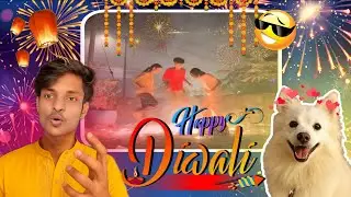 happy and diwali 😍😁 || sab ko happy Diwali  ❤️ #diwali #vlog #vlogger #funny 