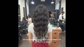 The power of digital perm #korean perm #hairbyclairechang #perm