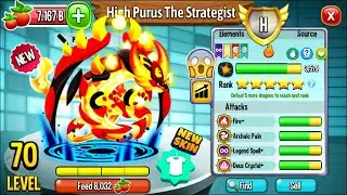 Dragon City: High Purus The Strategist Dragon, NEW SKIN | EXCLUSIVE DRAGON 2025! 😱