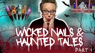 Wicked Nails & Haunted Tales/Part 1👻 #halloween #stamping #ghoststories / @madamglamofficial