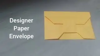 How to Make a Paper Envelope (No Glue, Tape, or Scissors!) - Easiest Way