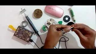 Increase Battery Capacity Of Rechargeable Mouse Using Battery Of Damaged Mini Camera
