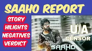 Prabhas Saaho First Review || Saaho Movie Talk || Skydream Cinema ||