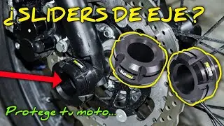 SLIDERS  DE EJE BOMBER & NKD 125 (protege tu moto) ✌👌😎