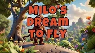 Milo the Monkey Who Dreamed to Fly | Inspirational Jungle Story for Kids