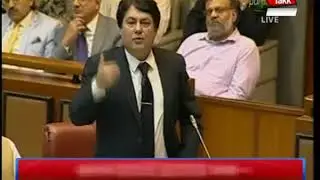 Muhammad Ali Saif Addressing in Senate