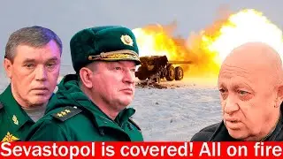 Sevastopol is covered! All on fire? Salvo after salvo, no stopping: the Kremlin is in shock!