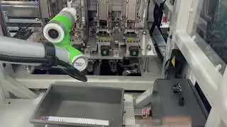 ROBOPLAS IML ROBOT -K 2025, Düsseldorf,Vision quality control, boxing unit