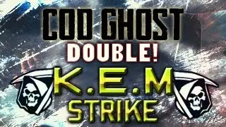Almost 100 Kill Game! ~ CoD Ghosts: Double K.E.M Strike - Octane Dom - Alkali (Live)