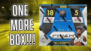 Running It Back! One Box of 2017-18 Panini Prizm Fast Break NBA!