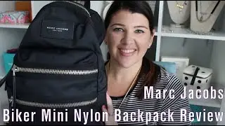 Marc Jacobs Biker Mini Nylon Backpack Review