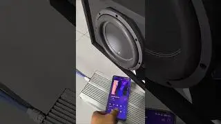 Sealed box subwoofer+bookshelf speaker #bass