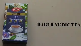 DABUR VEDIC TEA| AYURVEDIC HERBS TEA POWDER