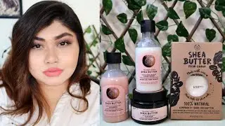 THE BODY SHOP - Shea Butter Hair Care Range Tested On Indian Hair Review | #CareWithShea