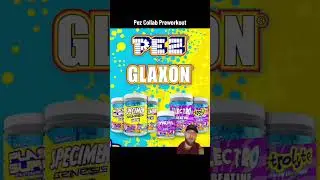Pez Candy Collab with Glaxon #pez #glaxon #supplements