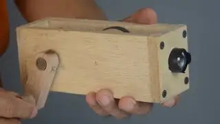 how to basic making manual generator flashlight