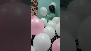 let's play with balloons🎈🎈 #shorts