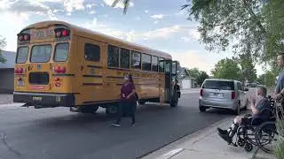Lovely day for a Sagan bus!