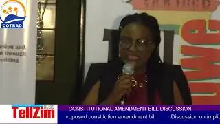 Paul Mangwana, Douglas Mwonzora and Lucy Chivasa on Constitutional Amendment Bill Number 2 - COTRAD