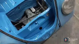 Dei in&iacute;cio ao projeto porta mala clean fusca 65 - parte 4