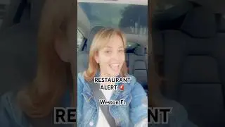 Restaurant ALERT Weston Florida ​⁠#shortvideo