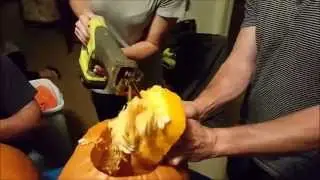 Power Tool Pumpkin Carving Party!!!