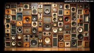 Many speakers playing linkin park unshatter in empty