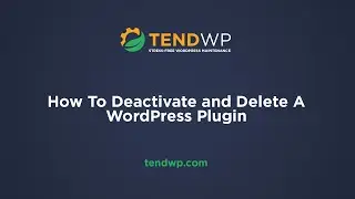Deactivate and Delete Wordpress Plugin