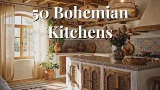 50 Bohemian Kitchens | Warm, Artistic & Free-Spirited Kitchen Design Ideas