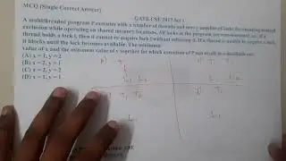 GATE CSE 2017 SET 1