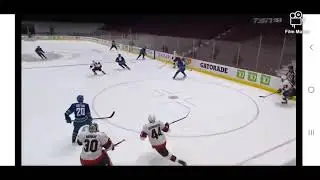 Brandon Sutter Scores While Falling Down