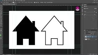 How To make Home icon in photoshop |Photoshop Tutorials