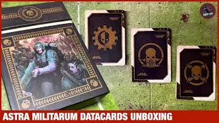ASTRA MILITARUM DATACARDS UNBOXING - Take A Look At All The New Cards For The Guard Warhammer 40k