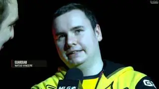 MLG Major 2016. Na`Vi.Guardian interview after defeating NiP #CyberWins