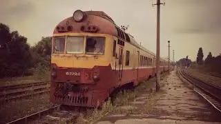 WE TRAVELLED BY A SHABBY 50 YEAR OLD PUBLIC SERVICE TRAIN