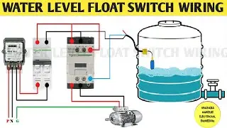 Float Switch Wiring Installation for Water Tank / float switch wiring diagram for water pump / float