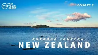 LAKELAND QUEEN SUNSET WALK, ROTORUA CALDERA | NEW ZEALAND WALKING TOUR | NORTH ISLAND ROADTRIP 4K