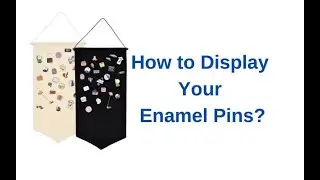Enamel Pin Display Ideas
