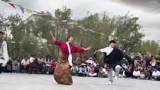 གསེར་གྱི་པ་ཊ།(@tenzinmarikoofficial6757 )during Ladakh sonamling lhakar#tibetanvlogger #ladakh #