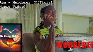 Ren - Murderer (Official Music Video) ( American reaction video)BOOM BOOM BOOM 🤯 😈😊LETS GOOO