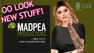 SECOND LIFE | What's New at MADPEA? Find out here | FREE GIFT | GROUP GIFT | BUMPER CARS